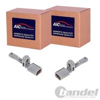 2X Aic ABS-SENSOR Raddrehzahl Hinten Passend FüR Audi A3 Tt Cupra Formentor Leon