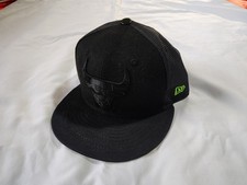 New Era 9Fifty All Black NBA Chicago Bulls Snapback Rare, One Size