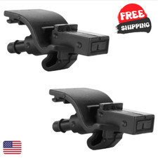 Front Windshield Washer Nozzles Wiper Spray Nozzle - Compatible for Ford Must...