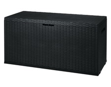 LIVARNO home Gartenbox Allzwecktruhe 350L Rattan-Optik witterungsbeständig