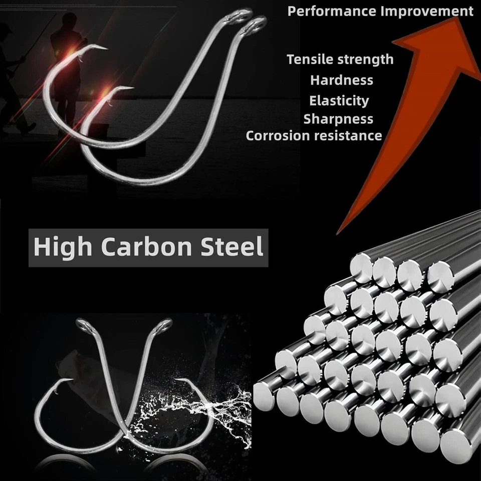 Complete Fishing Experience with 170PCS Circle Hooks – Perfect for Every Catch - Image 4 of 4