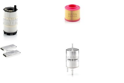 MANN-FILTER Inspektionspaket Filtersatz XL Filtereinsatz Leitungsfilter für C6
