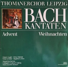 2xLP Bach Thomanerchor Leipzig - Bach-Kantaten. Advent/Weihnachten NEAR MINT