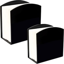 Napkin Holder Upright, Mess-Free Acrylic Tissue Dispenser