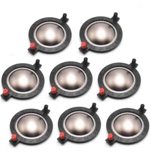8X For B&C DE750TN Horn Driver Replacement Titanium Diaphragm Voice Coil 8 Ohm