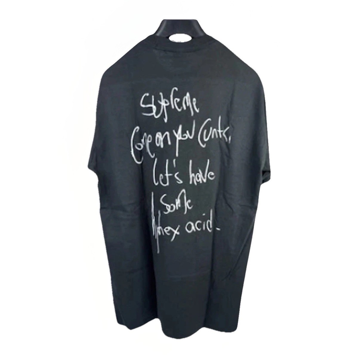 Supreme X Aphex Twin Windowlicker Graphic Print T-Shitt Size: L