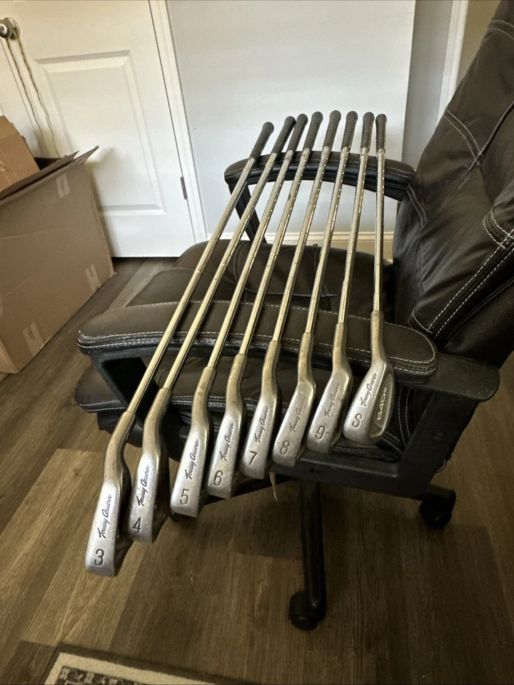 Tommy Armour 845S Oversize Iron Set 3-9 +SW 1* Flat Steel Shaft Right-Handed R - Image 2 of 4