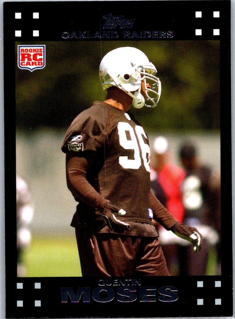2007 Topps #357 Quentin Moses