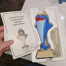 Starkist Charlie Tuna telephone mint unused in box mint 1970's in box perfect.