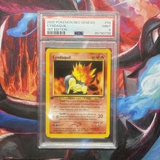 Cyndaquil 1st Edition PSA 9 Neo Genesis #56 on eBay