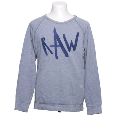 G-Star Raw, Sweatshirt, Größe: M, Grau/Blau, Baumwolle/Elasthan/Polyester #ImO