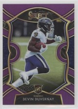 2020 Panini Select Concourse Purple Prizm 31/75 Devin Duvernay #77 0c3
