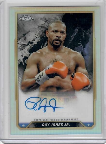 Roy Jones Jr. 2024 Topps Chrome Boxing Autograph Refractor #CBA-RJJ Auto