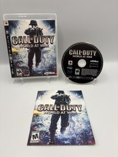 Call of Duty: World at War - Sony PlayStation 3 PS3 - CIB w/ Manual - Tested