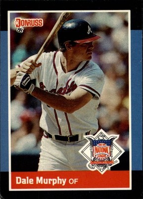 1988 Donruss All-Stars Baseball Card #46 Dale Murphy