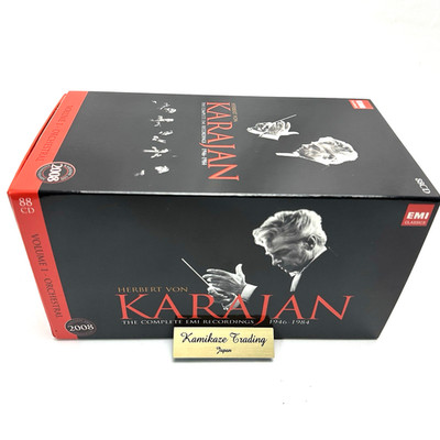 Herbert von Karajan: The Complete EMI Recordings 1946-1984# 88CD-BOX-RAR-OOP-TOP