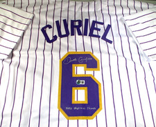 Derek Curiel / Autographed LSU Tigers 