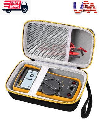 Hard Case for Fluke 117/115/116/101 Electricians True RMS Digital Multimeter, Pr