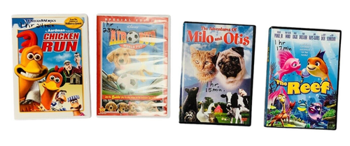 4 G Rated children's dvd's for classroom or daycare use