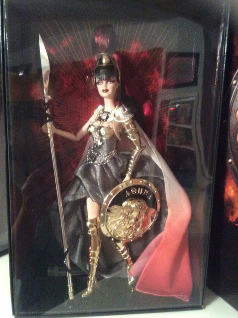 barbie athena doll gold label