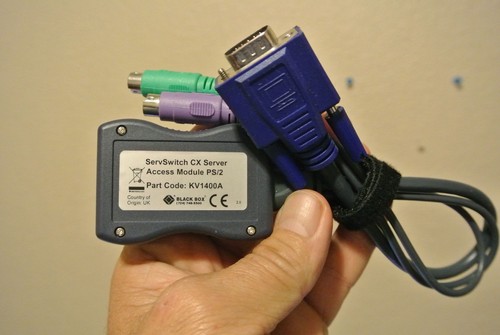 KVM Cable Switch ServSwitch CX Server Access Module PS/2 kv1400a - 10" KV1400A   - Picture 2 of 4