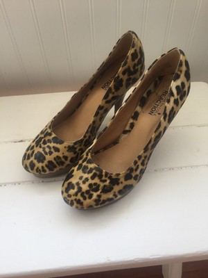 kenneth cole reaction leopard slip ons