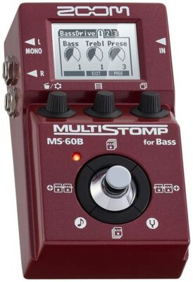 Used ZOOM Amazing multi-stomp for bass MS-60B Effector From Japan