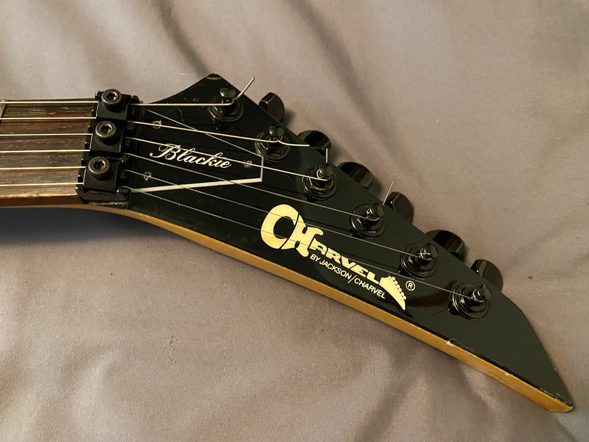 1987 CHARVEL MODEL 2 Made In Japan Black W/Floyd Rose 1987 CHARVEL MODEL 2 Made In Japan Black W/Floyd Rose