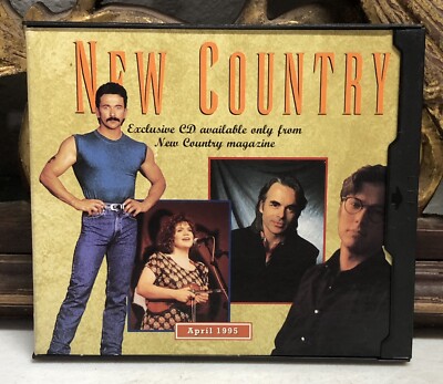 Country Magazine April 1995 CD Guy Clark Aaron Tippin Neal McCoy and More. L1