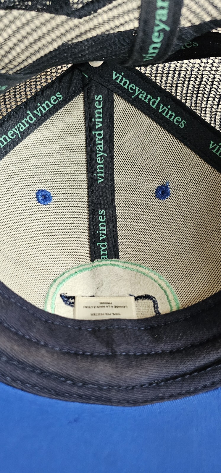 Vineyard Vines Hat Snapback Adjustable Breathable… - image 5