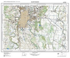 Cuban Army Military Topographic Map - Cuba - Guantanamo 1:25,000