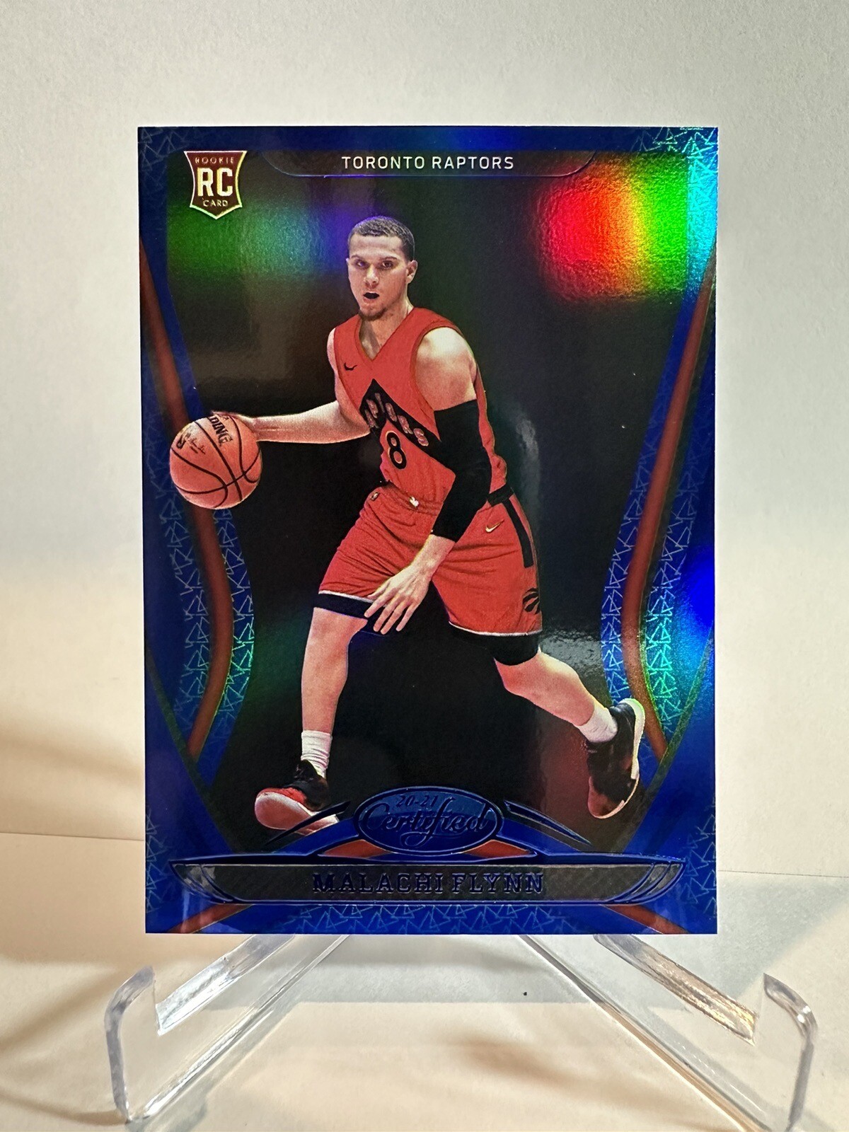 2020-21 Certified Mirror Blue #172 Malachi Flynn Rookie RC