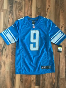 Nike Detroit Lions Nfl Trikot 9 Matthew Stafford Grosse S Blau Neu Ebay