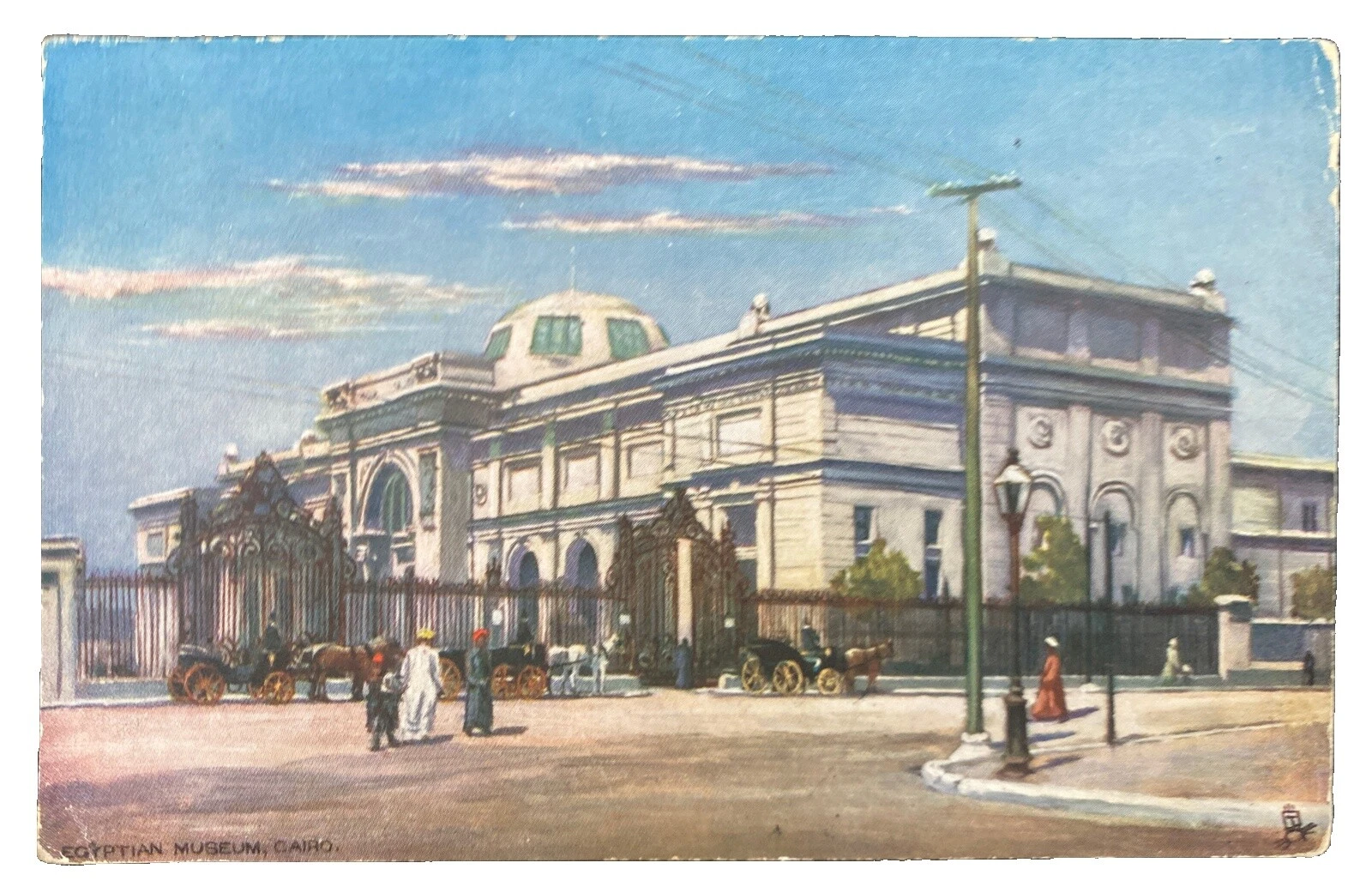 Cubierta de arquitectura Sellos Egipcio