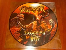  SKELETONWITCH BREATHING THE FIRE 2014 LP 12" VINYL PICTURE DISC 500 COPIES! New