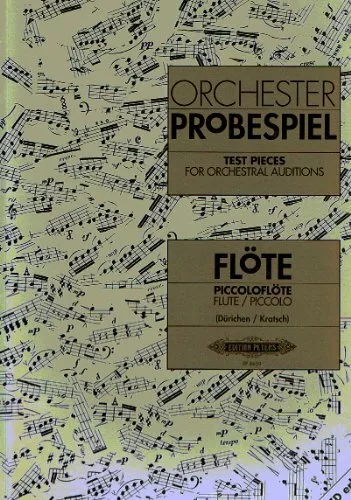 Flute Test Pieces for Orchestral Auditions (Orchester Probespiel), Various.. - Picture 1 of 1