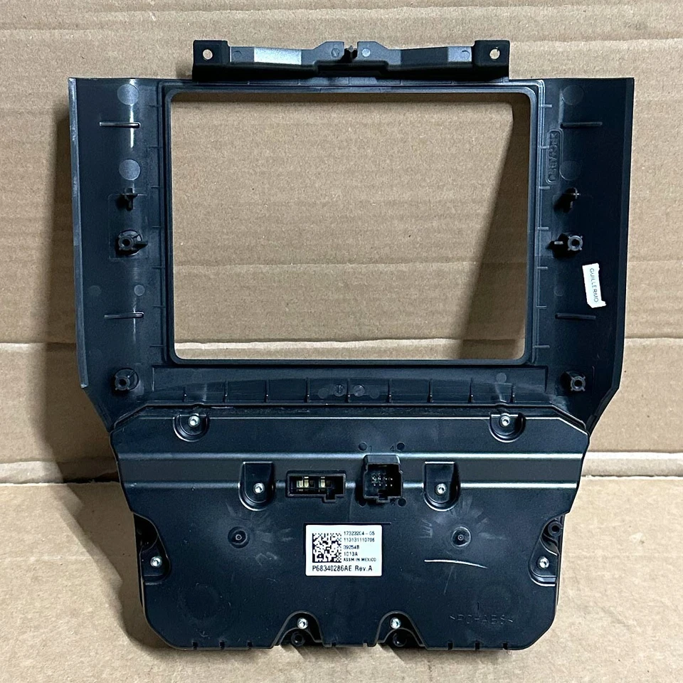 Nuevos controles de pila central Mopar 2019-2024 Ram 1500/500/3500 Mopar 68340286AE Foto 3 de 4