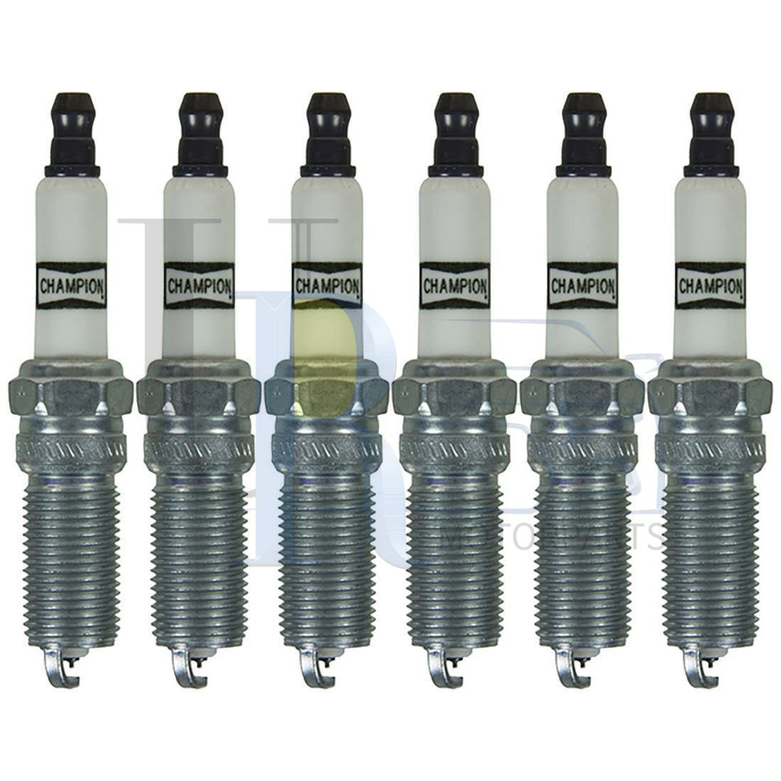 Champion Spark Plug 6pcs Spark Plug for Lincoln Continental 2017-2018