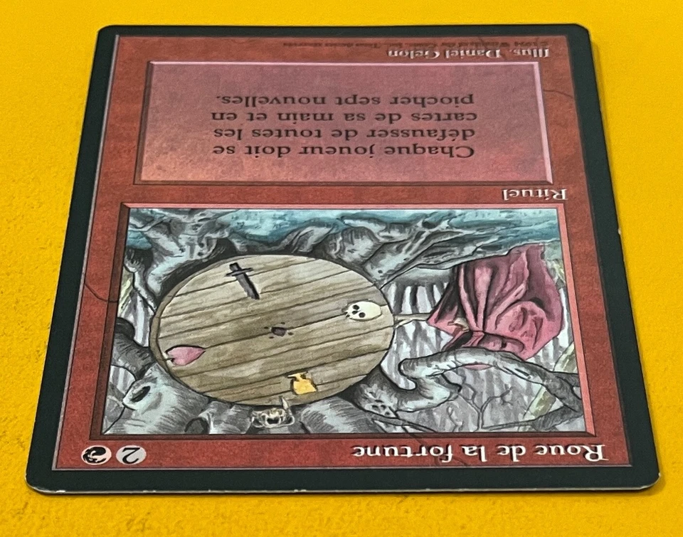 MTG WHEEL OF FORTUNE (French) Revised FBB (OldManMTG 010-907) - Image 3 of 4