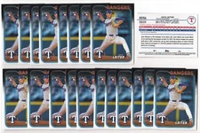 x25 Jack Leiter 2024 Topps Update Baseball #156 Rookie Card RC lot/set Rangers!!