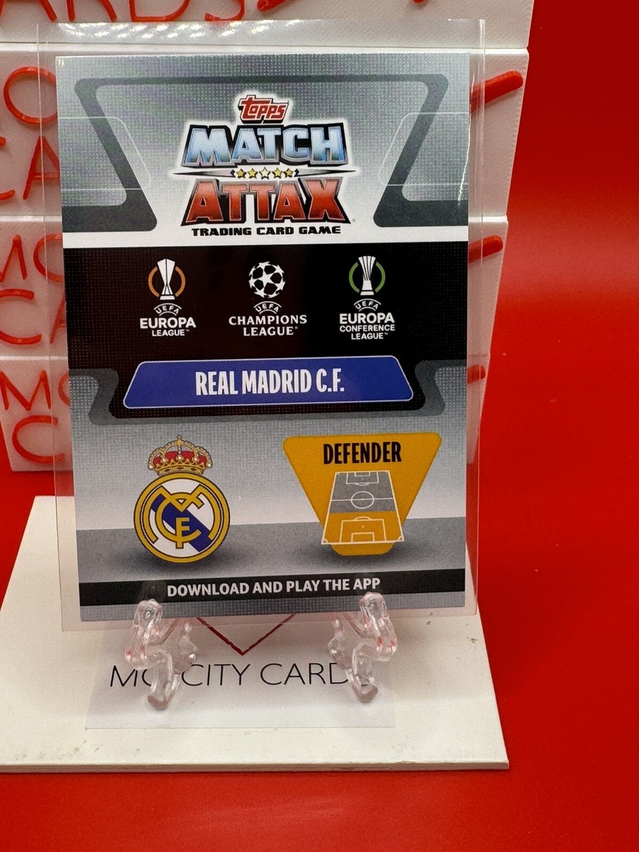 2021 Topps Match Attax Roberto Carlos 100 Club Legend Real