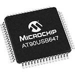 Microchip Technology,AT90USB647-AU,Microcontrollers-5Pack