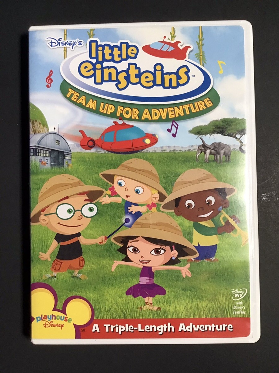 Little Einsteins DVD Lot (4) - Team Up x2 Huge Adventure