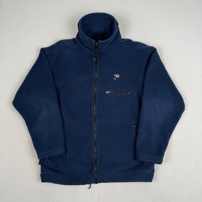 Sprayway Fleecejacke Wandern Hiking Polartec Blau Full Zip Vintage Herren Medium