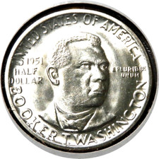 elf Booker T. Washington Half Dollar 1951   184