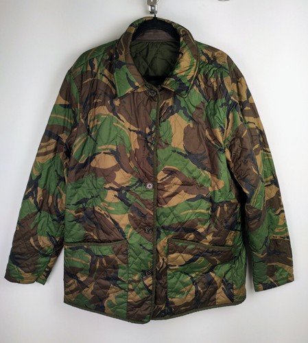 POLO Ralph Lauren Hayfield REVERSIBLE Quilted Jacket Olive Camo Size Large NWOT - Picture 8 of 12