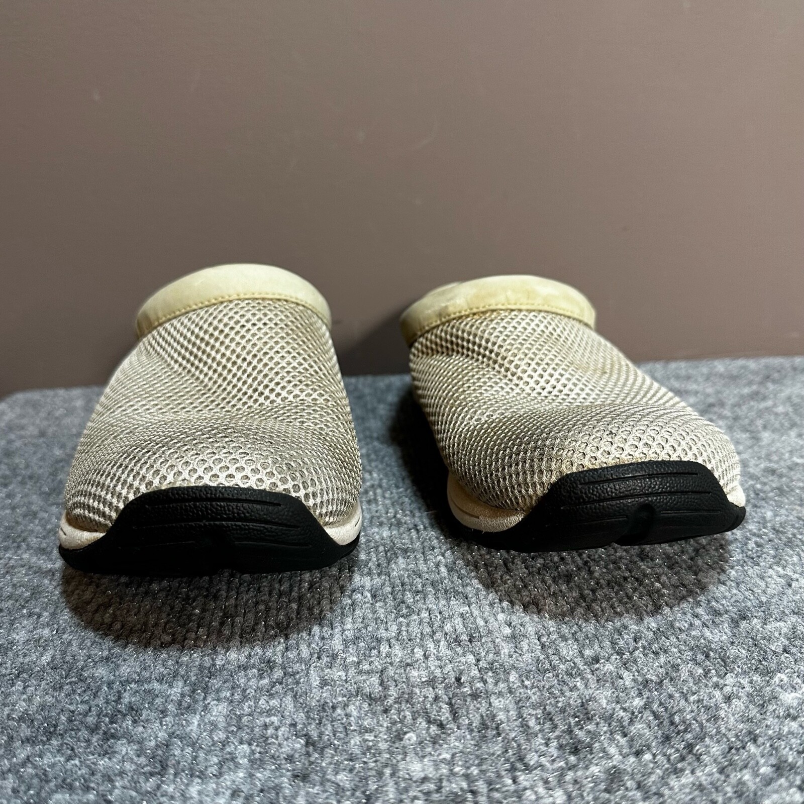 Merrell Scarpe Donna 10 Argento Grigio Breeze Mules Slip On J63314