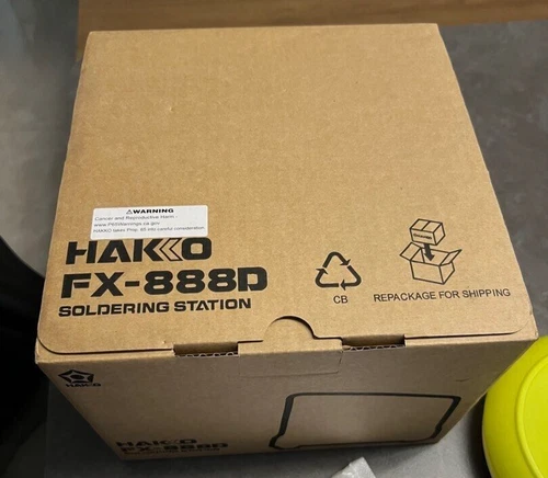 HAKKO FX888D-01BY Digital Soldering Iron Compact Temperature Control Type AC100V