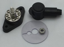 8 Point Power Post Junction Block Negative Distribution Block Stainless Steel