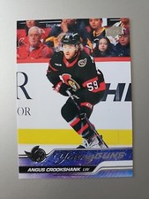2023-24 Upper Deck Extended Series Young Guns Angus Crookshank #706 Ottawa...